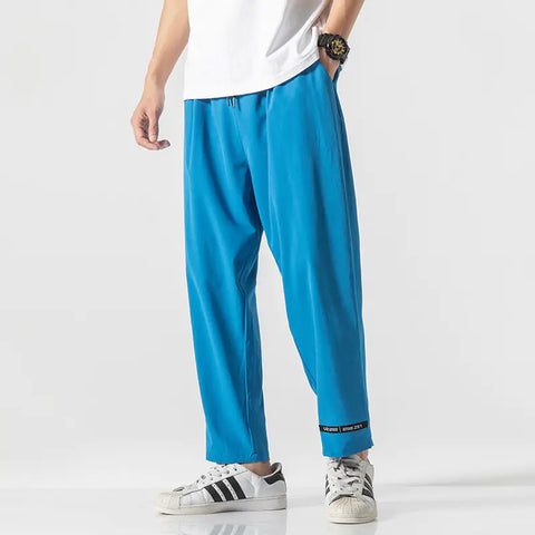 Large Size Thin Stretch Sports Capris