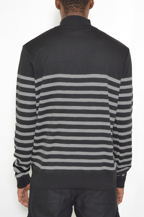 Quarter Zip Up Sweater NR2007
