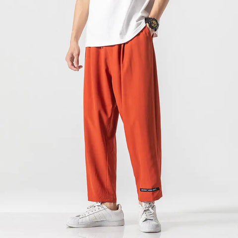 Large Size Thin Stretch Sports Capris