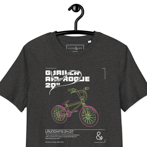 Gorilla Air-Rogue 20" Bike Archives Organic Cotton T-Shirt