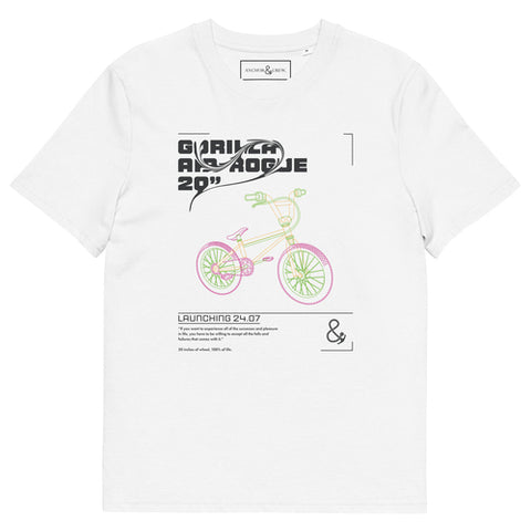 Gorilla Air-Rogue 20" Bike Archives Organic Cotton T-Shirt
